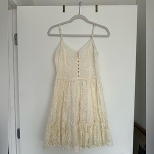 Juicy Couture Cream Lace Dress